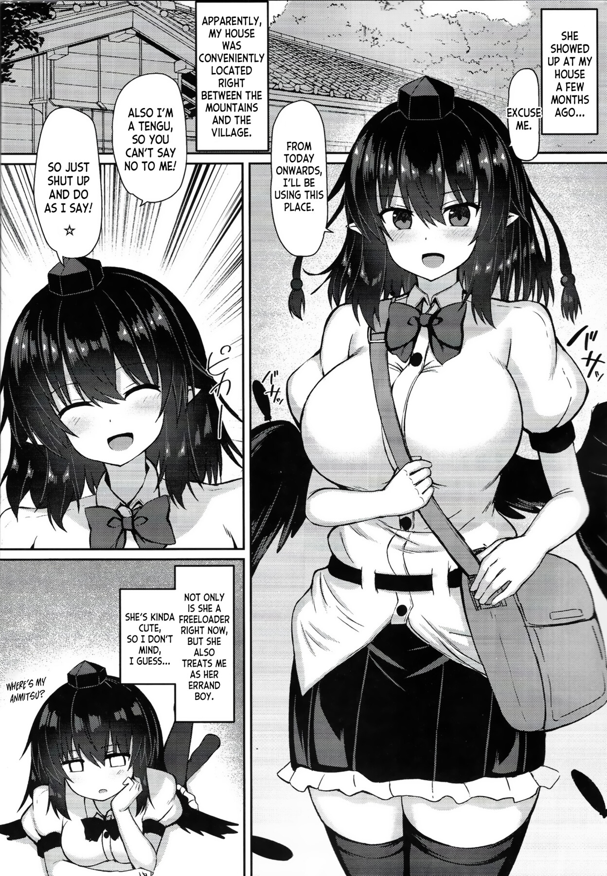 Hentai Manga Comic-Tengu At Home Sex-Read-3